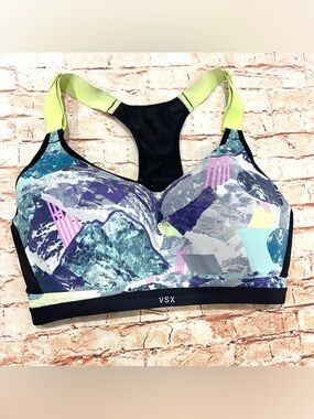 VSX Women's Abstract Print Sports Bra 36DDD